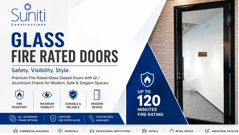 Glass Fire Rated Doors Manufacturer in India